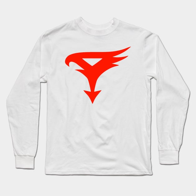 Gatchaman Battle of the Planets Long Sleeve T-Shirt by Pop Fan Shop